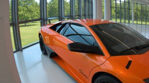 The Schoner, Hommage to the Lamborghini Murcielago Superveloce, Side Fascia right side