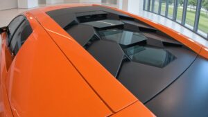 The Schoner, Hommage to the Lamborghini Murcielago Superveloce, Rear Bonnet, Engine Cover