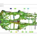 The Schoner chassis inspection, a comparison with the OEM Lamborghini Murcielago