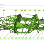 The Schoner chassis inspection, a comparison with the OEM Lamborghini Murcielago