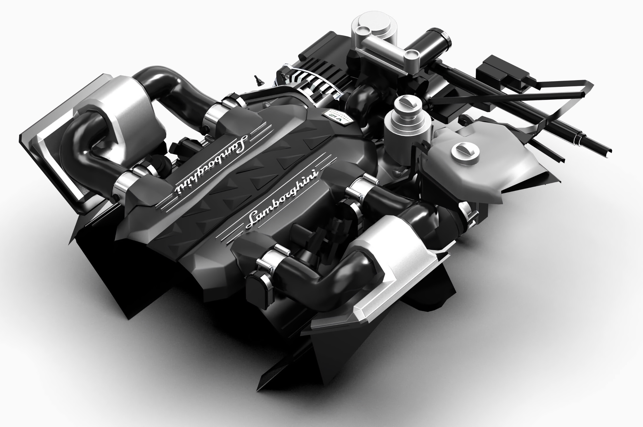 Lamborghini Murcielago LP670 SV V12 Engine